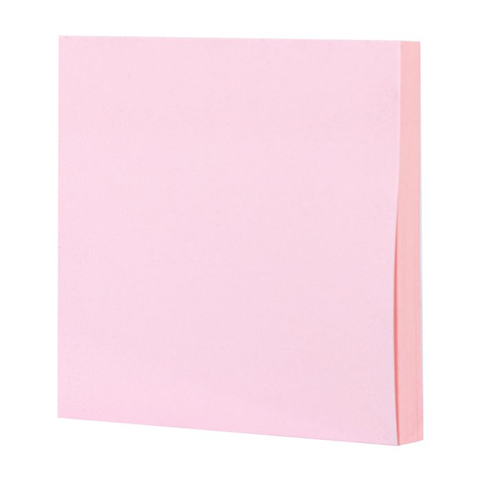 DELI STICKY NOTES 76*76MM PASTEL 100SHTS MIX EA01303